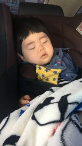 子供が1歳で一升餅を背負うんだけど倒れて泣いてしまうというブログ