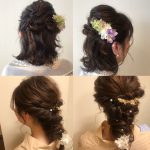 廿日市の美容室プロッソルのヘアアレンジ